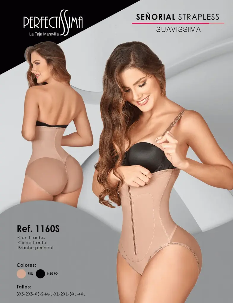 Body Señorial - Strapless - Suavissima (Piel, 3XS)