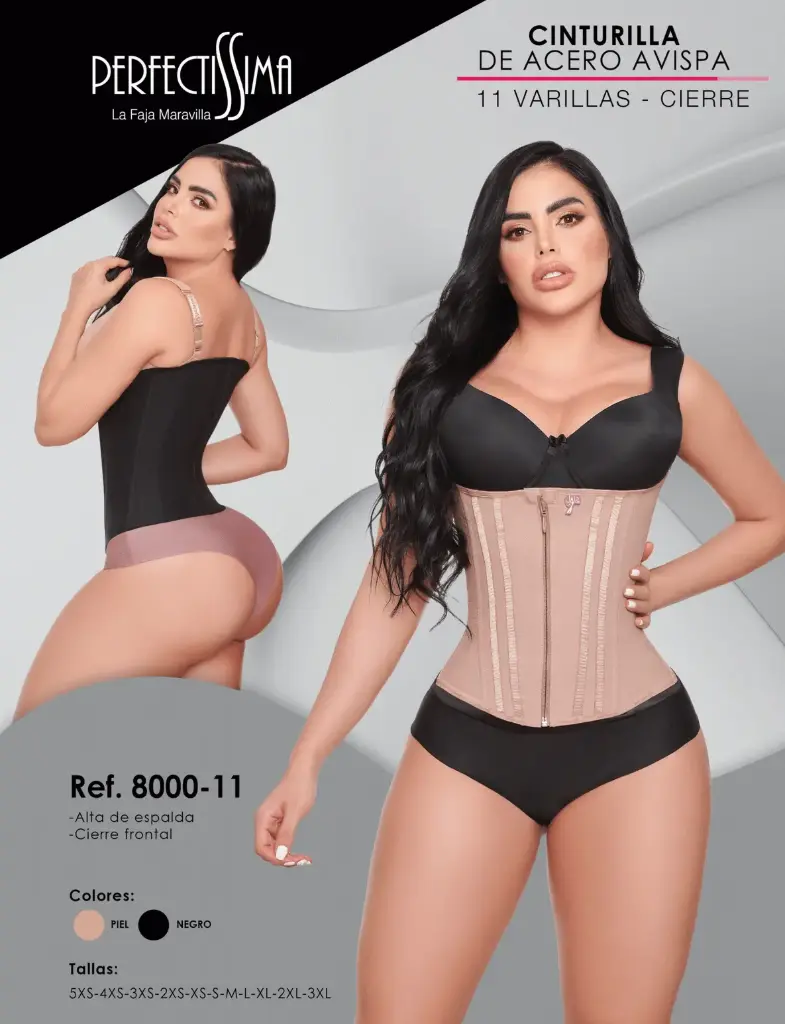 Cinturilla de Acero Avispa - Cierre -  11 Varillas