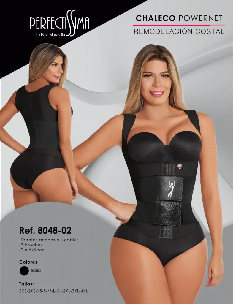 [8048-02-N3XS] Chaleco Powernet - Remodelación Costal (3XS)